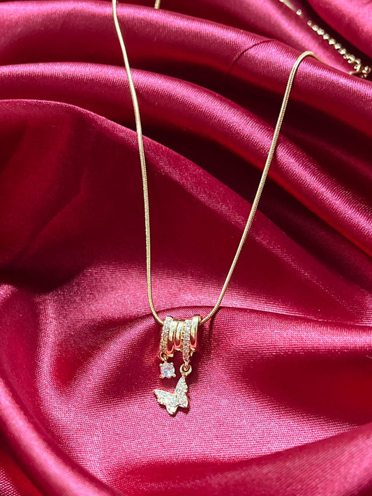 Butterfly Glow Necklace