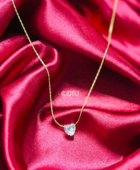 Heart Diamond Necklace