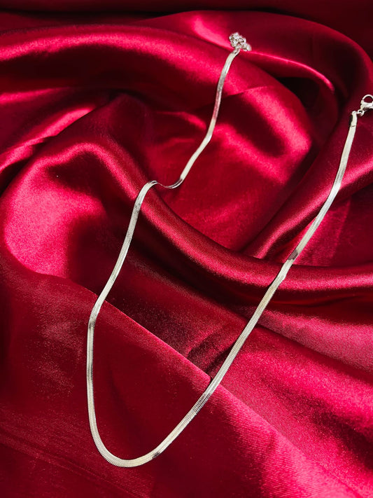 Silver Sleek Necklace