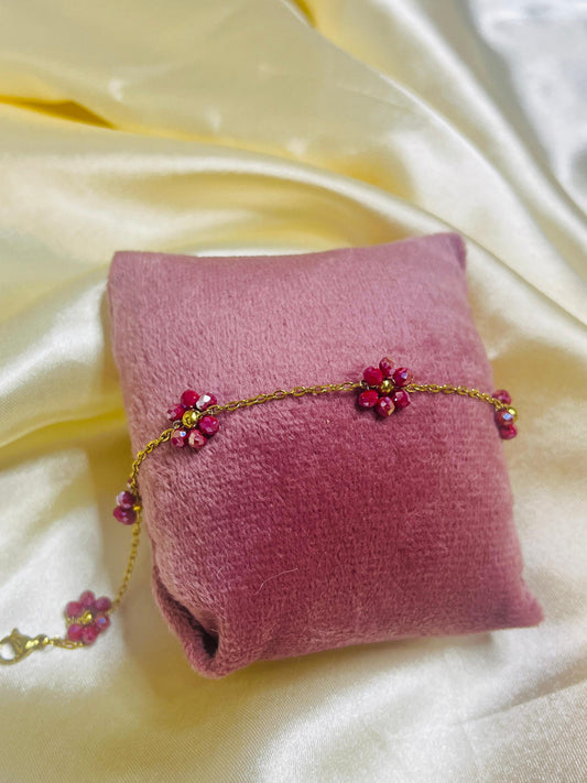 Ruby Beads Bracelet ❤️