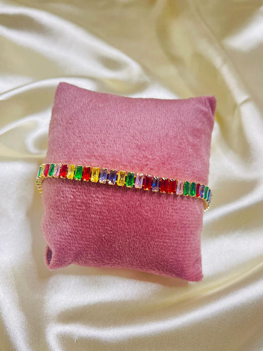 Prism Tennis Bracelet ✨