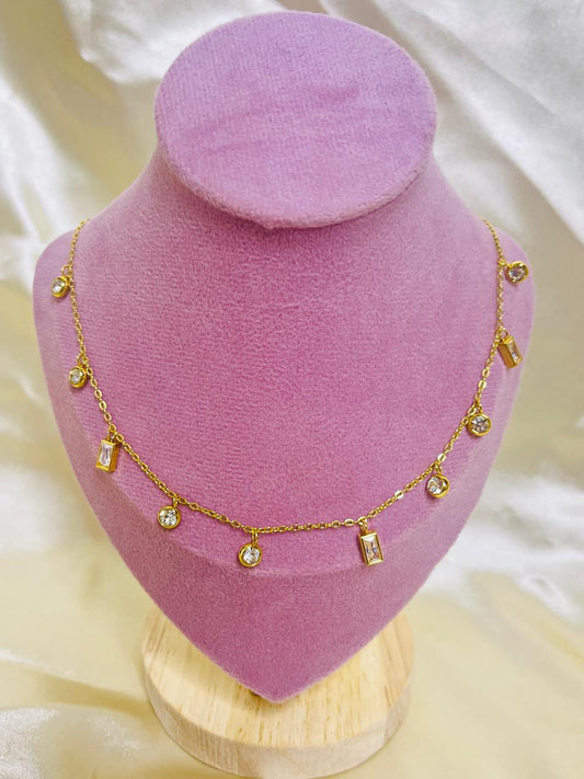 Crystal Charm Necklace