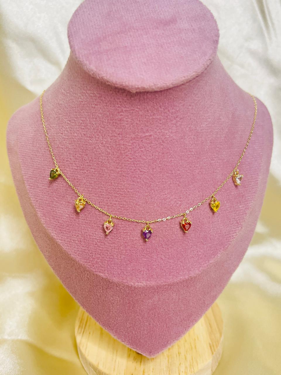 Candy Hearts Necklace