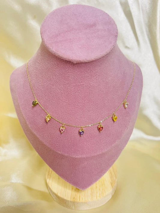 Candy Hearts Necklace