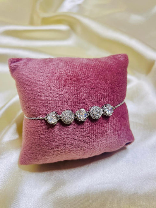 Crystal Glow Adjustable Bracelet