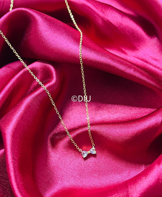 Mini Bow Necklace