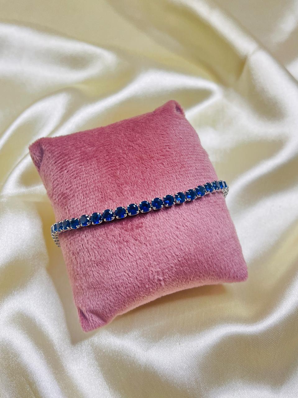 ✨ Royal Blue Tennis Bracelet